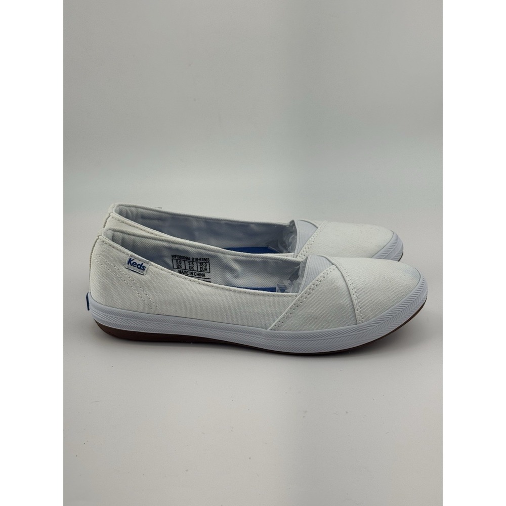 Keds Ortholite white slip-on Size 5M Women's